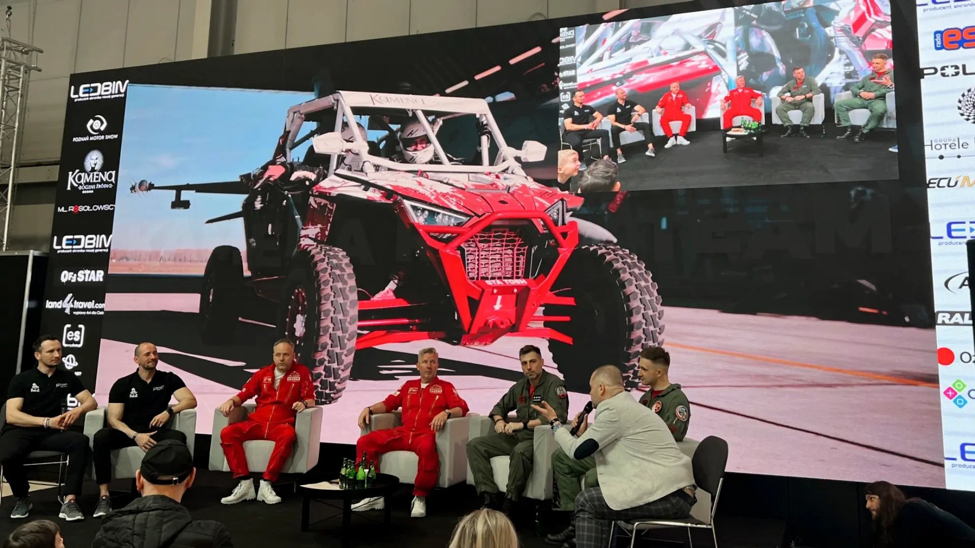 01 Ekran LED LEDBIM sPX 2,6 - 40m2 na targach Motor Show Poznań