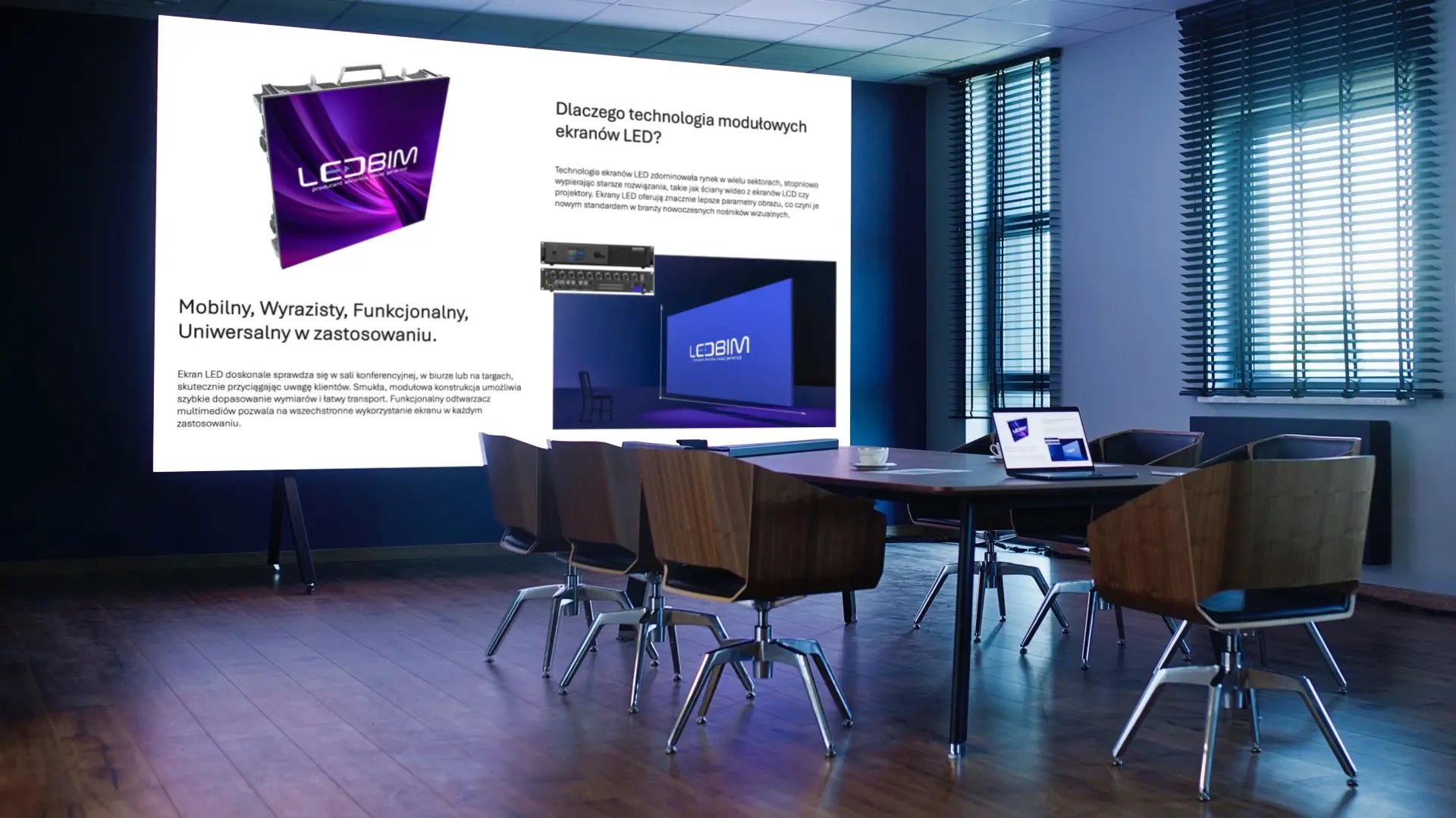 Ekran LED 1920x1080-32b