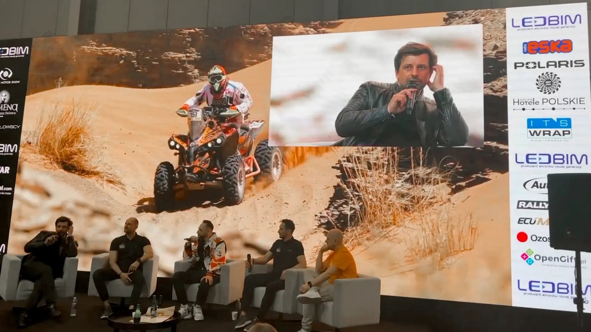 Ekran LED LEDBIM sPX 2,6 - 40m2 na targach Motor Show Poznań 4