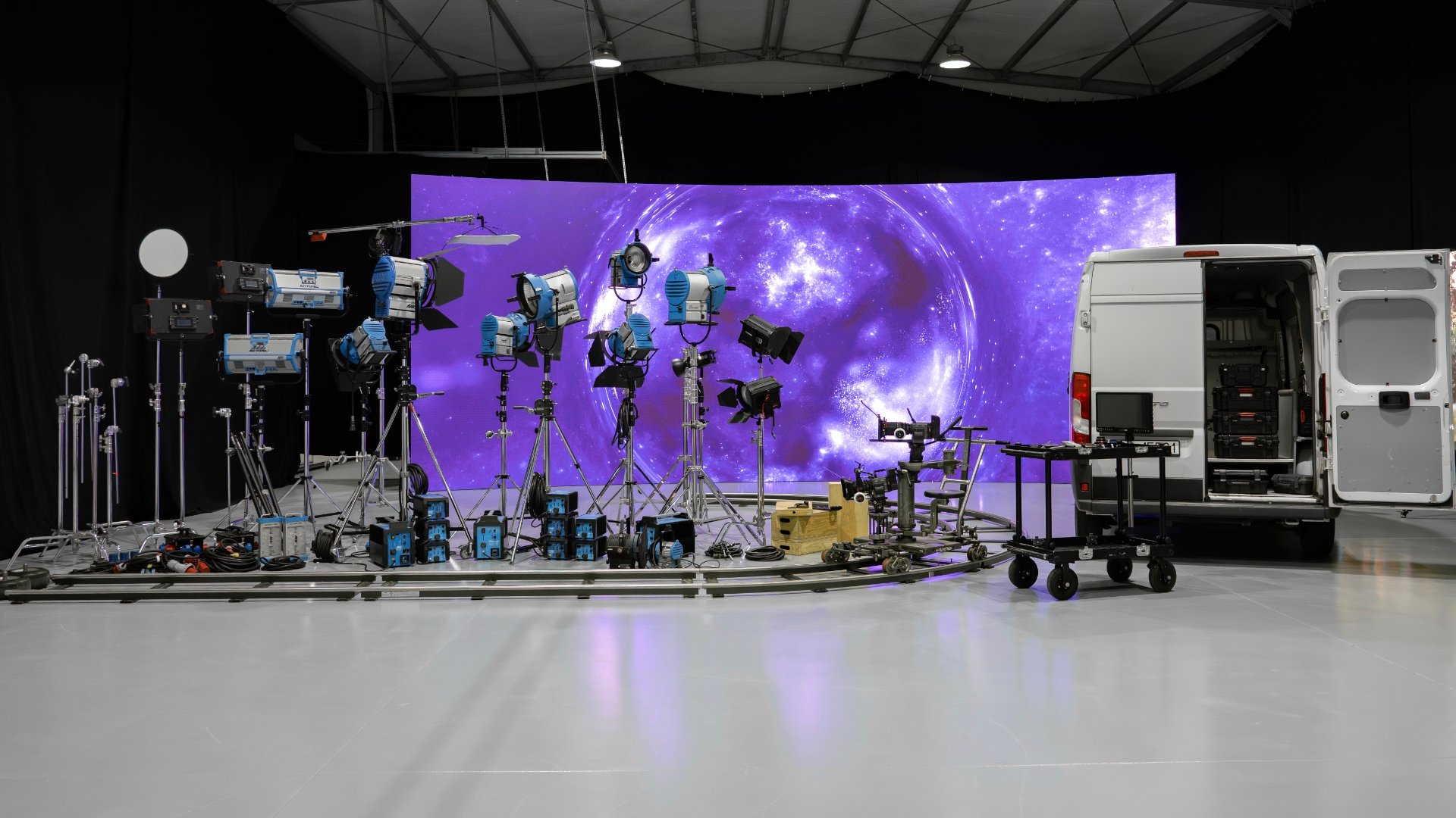 Ekran LED studio wirtualnej produkcji 8
