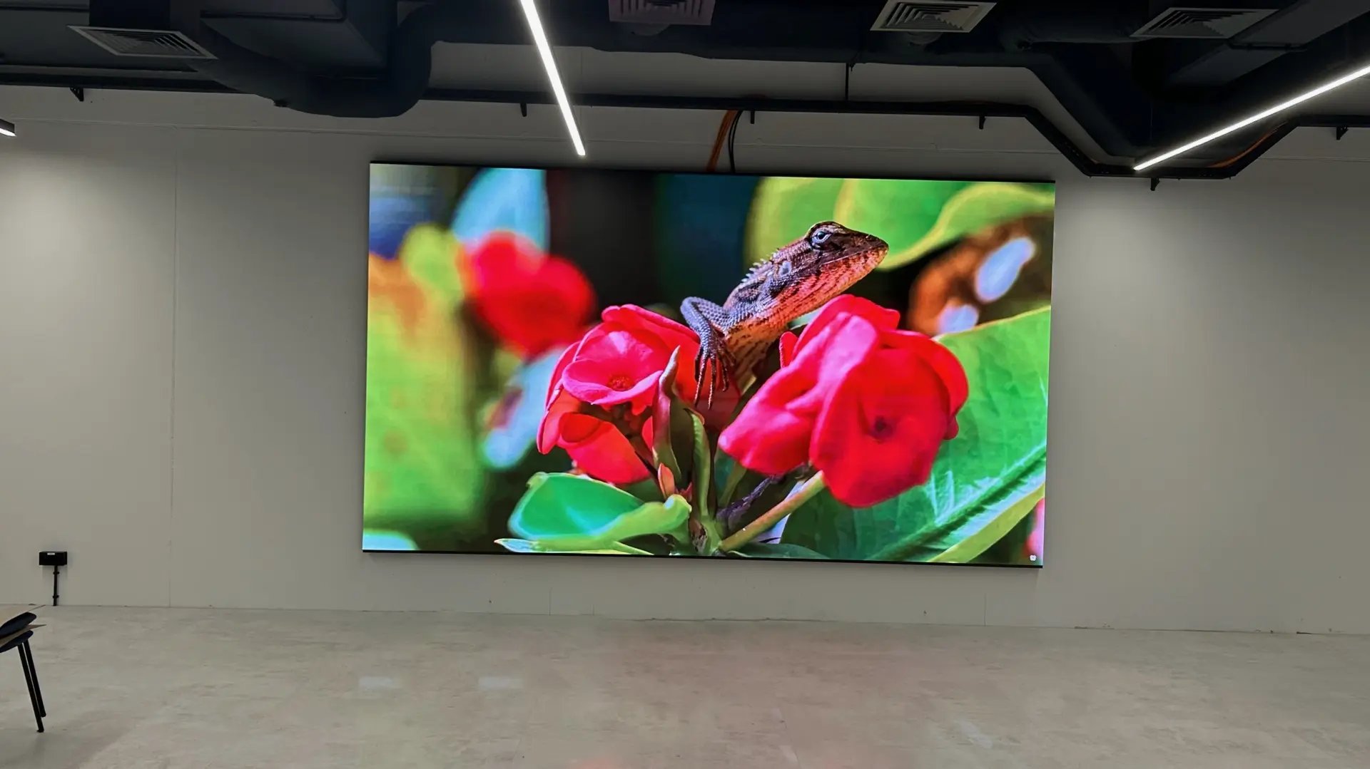 Ekran LED w sali konferencjnej 1b