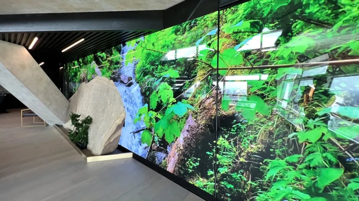 Multimedialne ściany LED