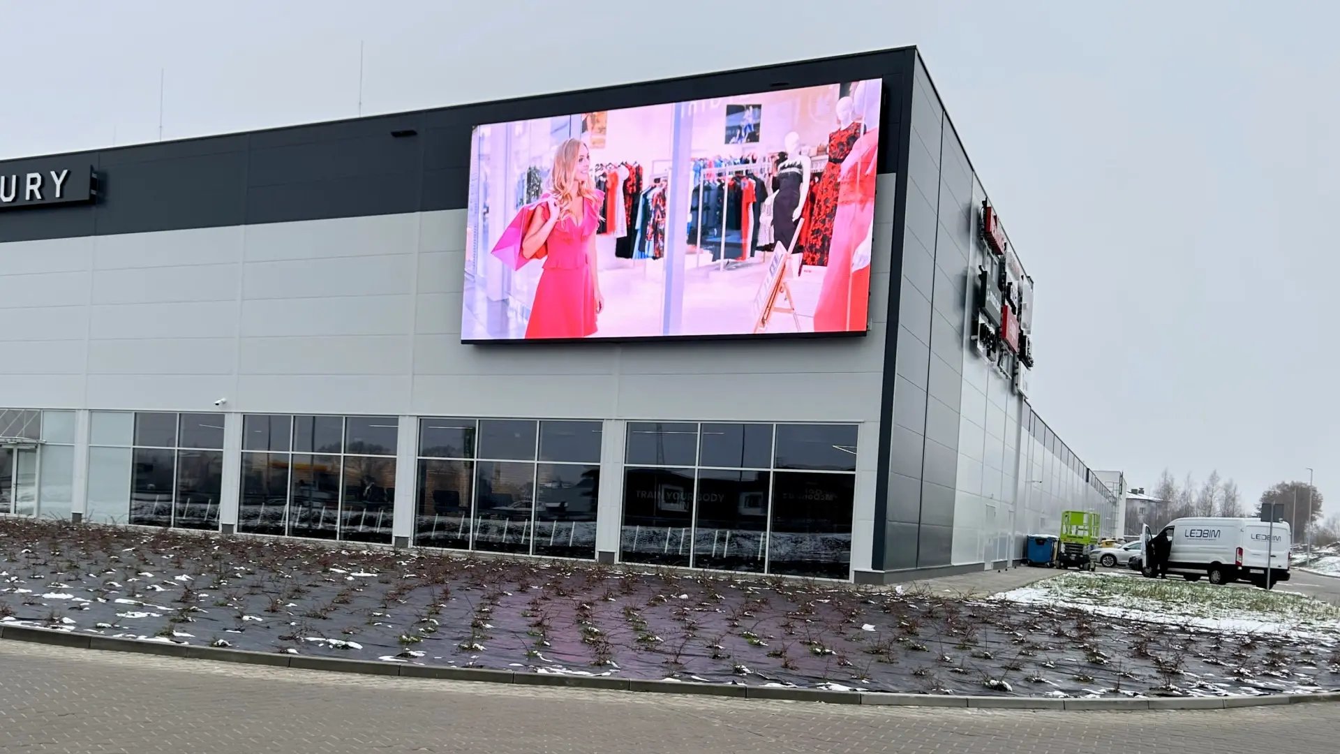 Telebim naścienny wielkoformatowy 5