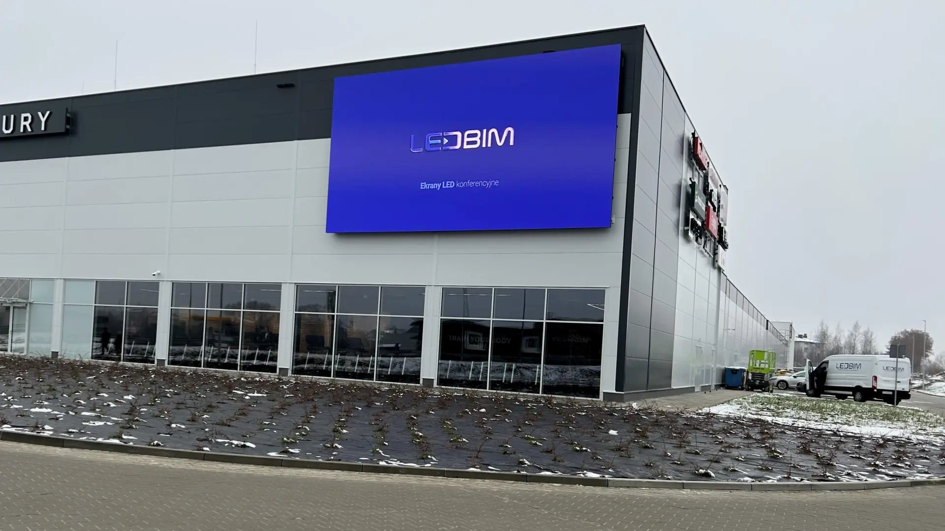 Telebim naścienny wielkoformatowy 6