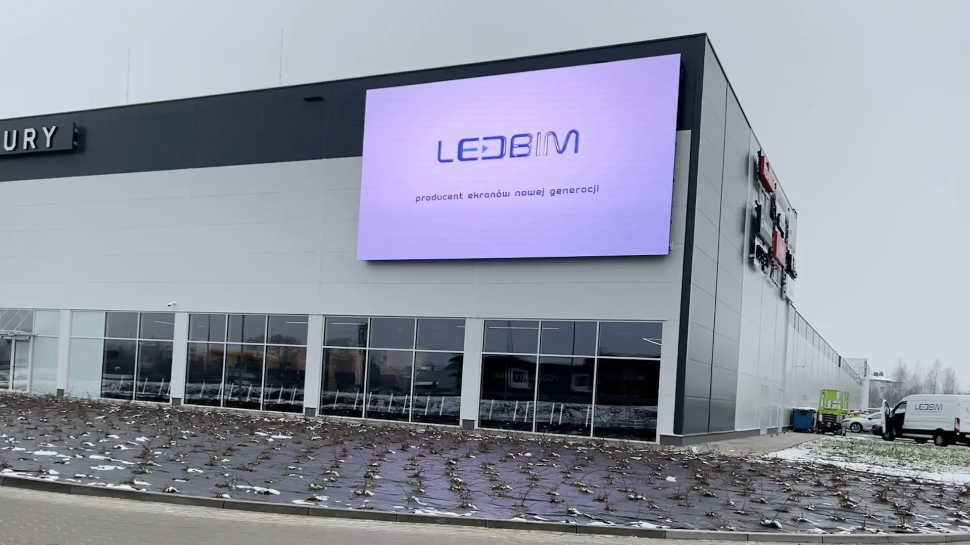 Telebim naścienny wielkoformatowy 8