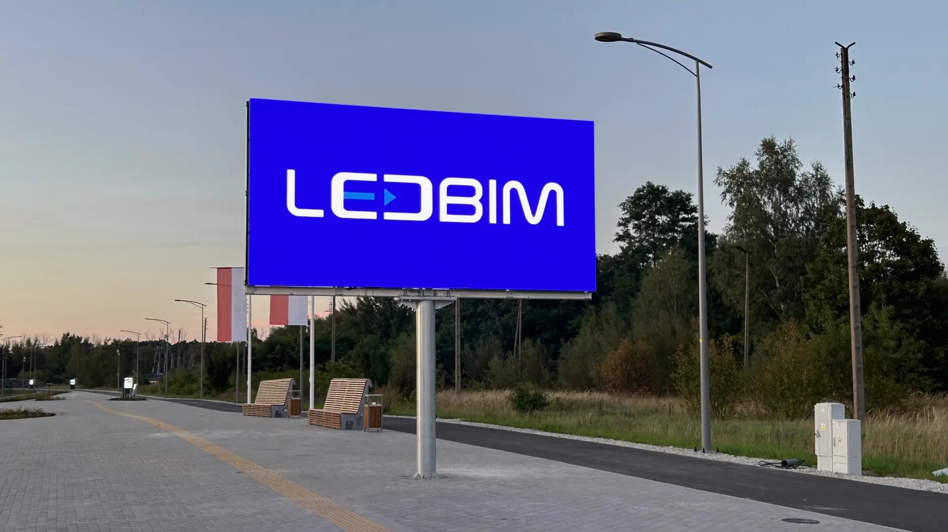 Telebim wolnostojący 3